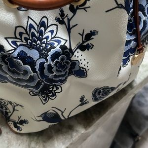 Floral Brahmin satchel